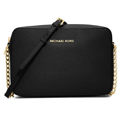 michael kors black cross body bag